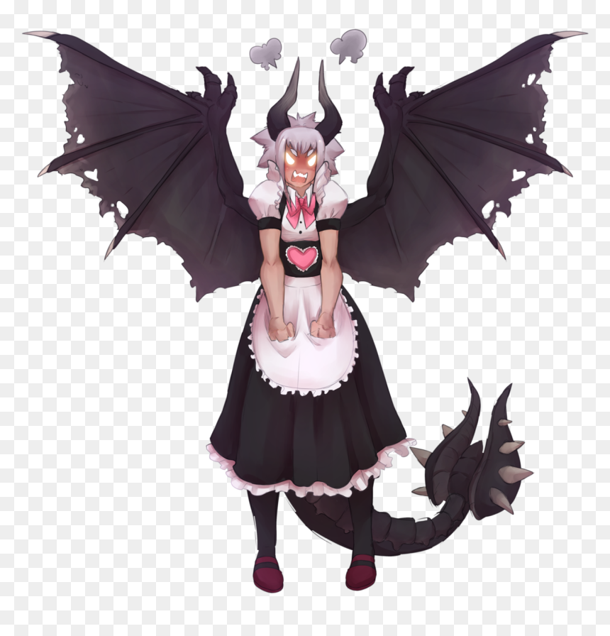 “ Dragon Maid X Monster Hunter Monster Maid Anyone - Dragon Maid Monster Hunter, HD Png Download - dragon maid png