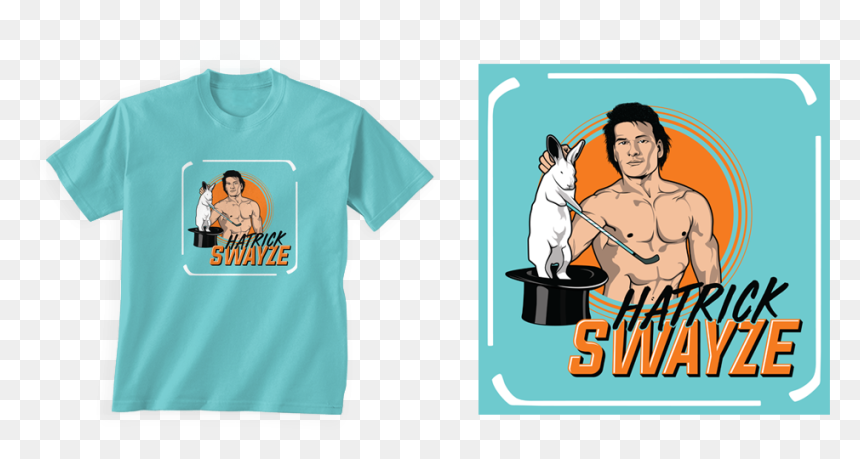 T-shirt Design 04 - T Shirt, HD Png Download - patrick swayze png