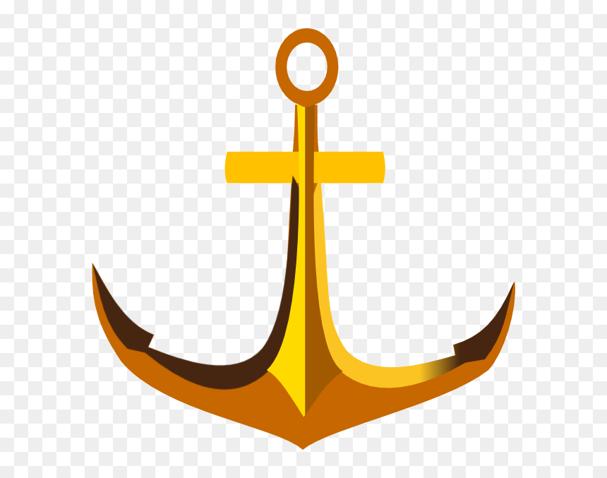 Anchor Clip Art At Clker Com Vector Clip Art Online - Cross, HD Png Download - anchor clip art png