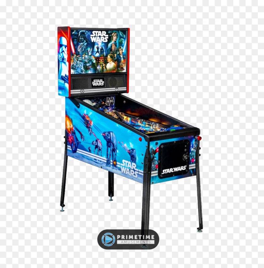 Starwarselg Cabinetrf 712×1024 - Star Wars The Pin Pinball Machine, HD Png Download - star wars blaster png