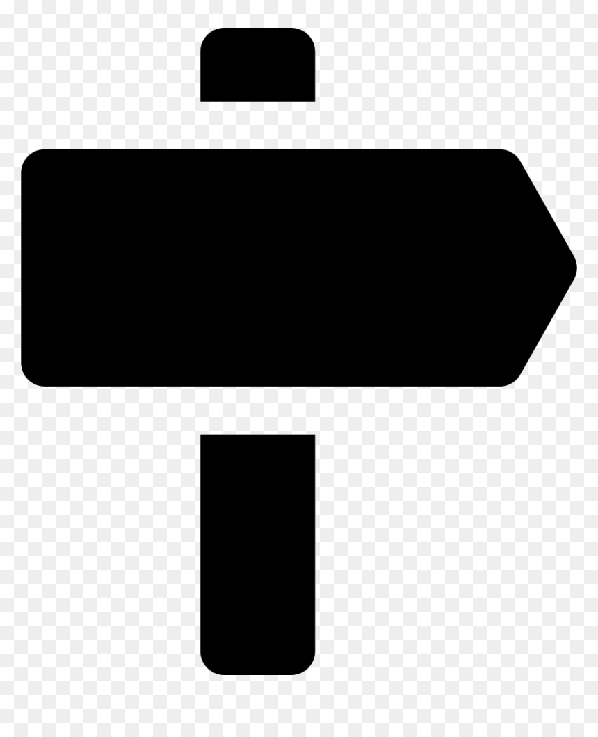 Direction Sign - Scalable Vector Graphics, HD Png Download - direction sign png