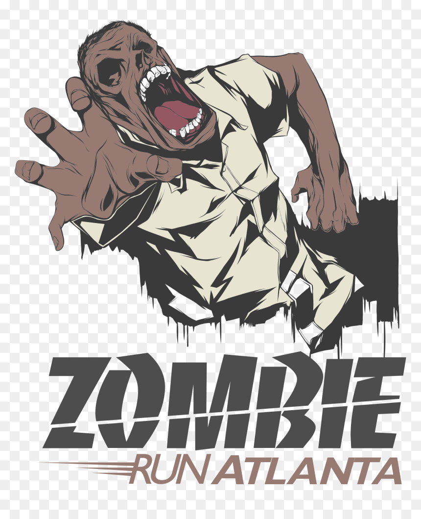 Zombie Clipart Softball - Poster, HD Png Download - zombie clipart png
