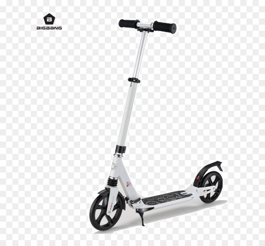 Bigbang Full Aluminum 200mm Big Wheel Folding Adults - Kick Scooter, HD Png Download - top bigbang png