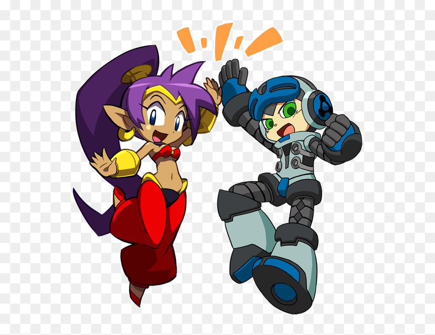Shantae Mighty No 9, HD Png Download - shantae half genie hero png