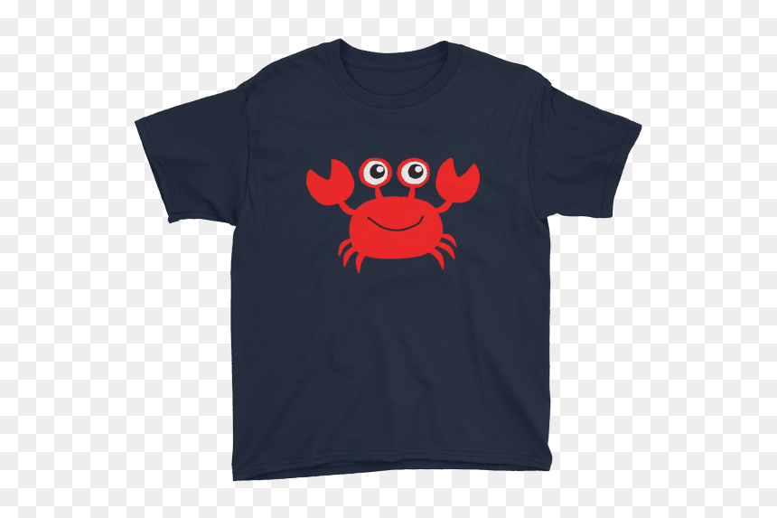 Cute Red Crab Kids T-shirt - T-shirt, HD Png Download - red crab png