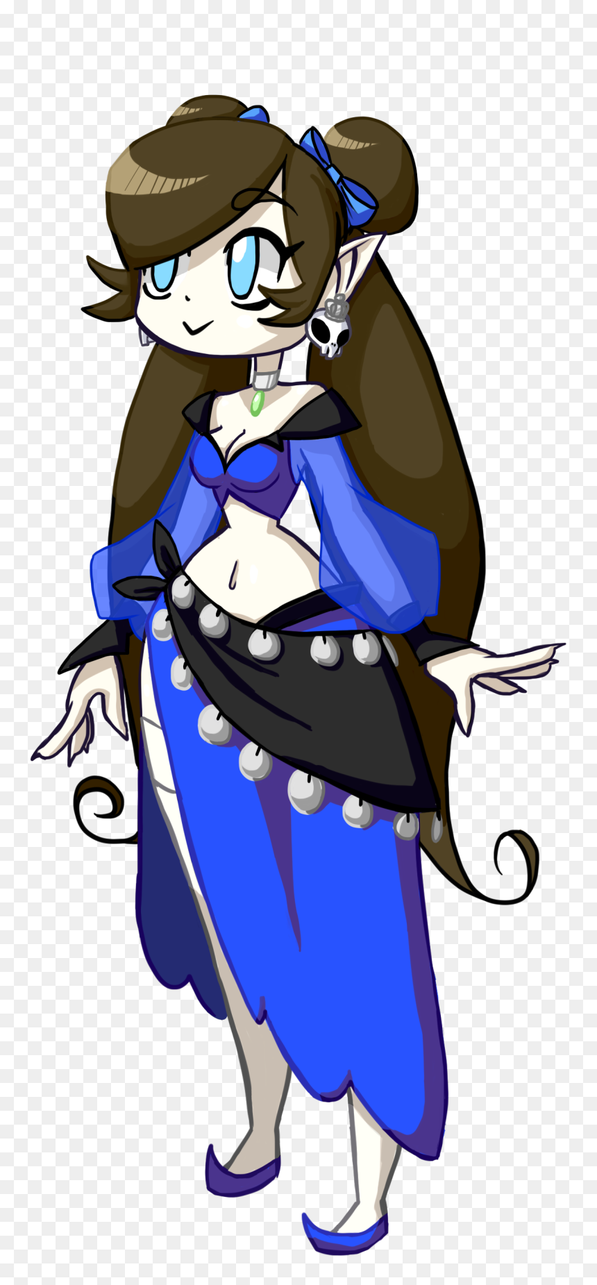 I Drew Myself In The Shantae ½ Genie Hero Style While, HD Png Download - shantae half genie hero png