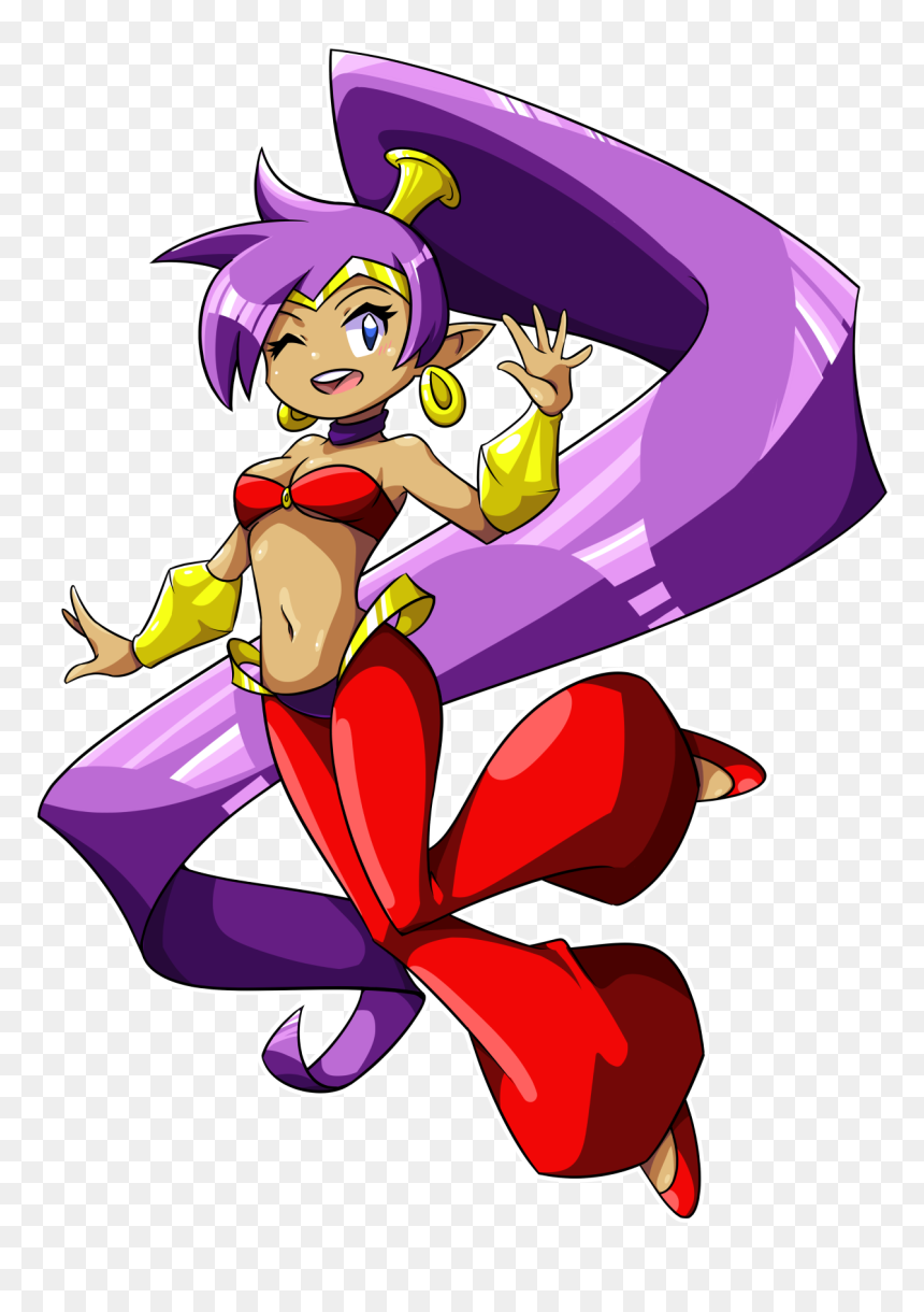 Shantae Half Genie Hero Png, Transparent Png - shantae half genie hero png