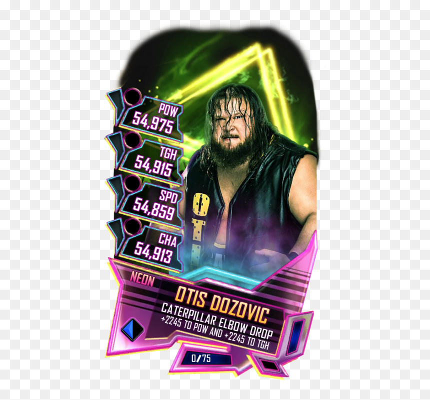 Neon Fusion Wwe Supercard, HD Png Download - noam dar png