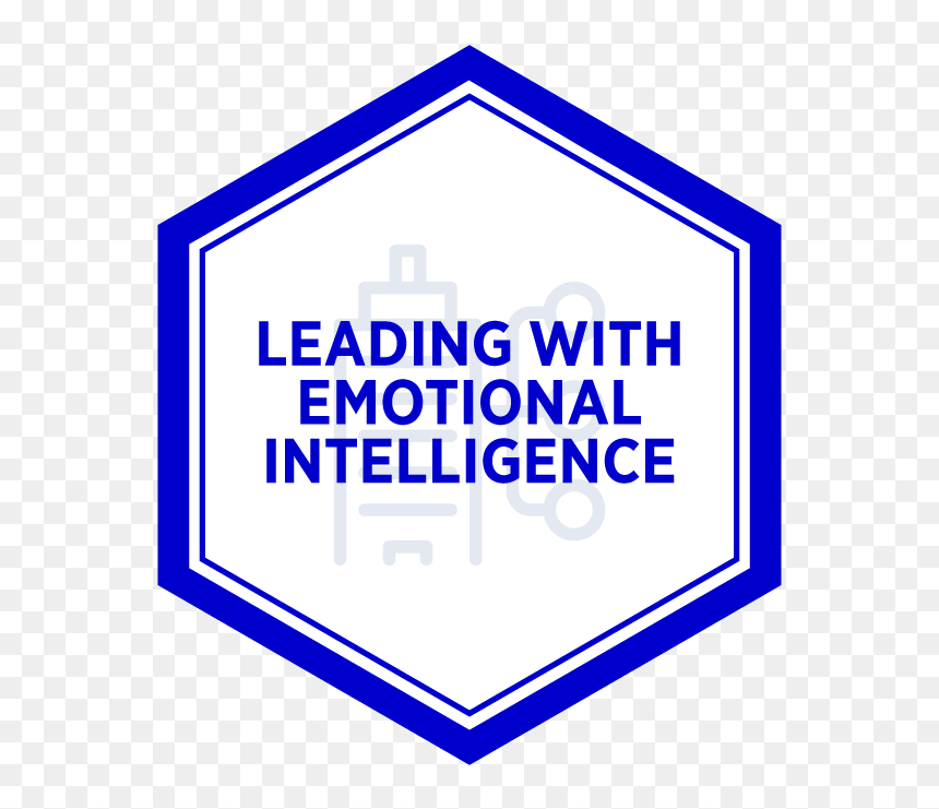 Aim Leading With Emotional Intelligence Badge - Sign, HD Png Download - emotional intelligence png