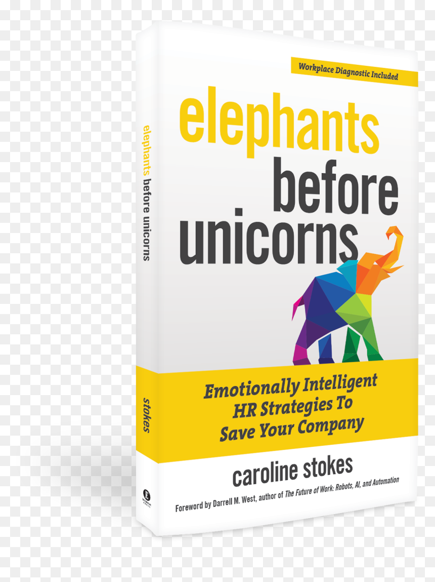 Elephants Before Unicorns Book Jacket - Poster, HD Png Download - emotional intelligence png