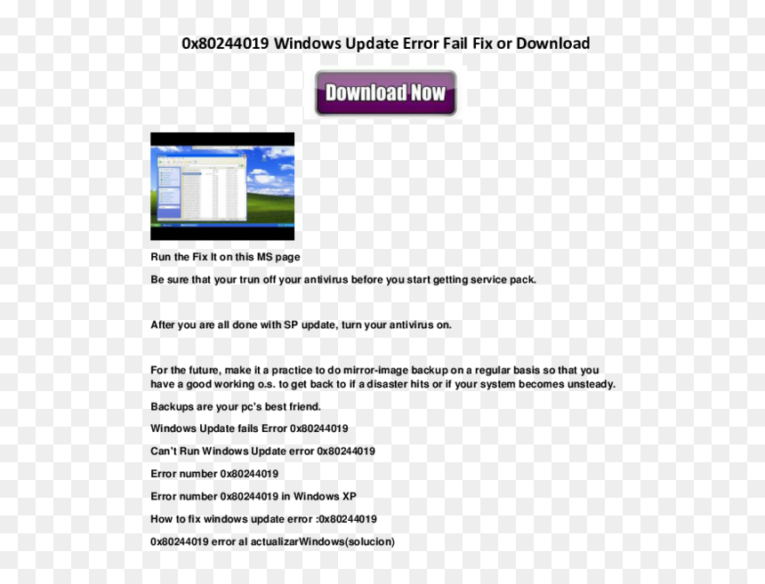 Screenshot, HD Png Download - windows xp error png