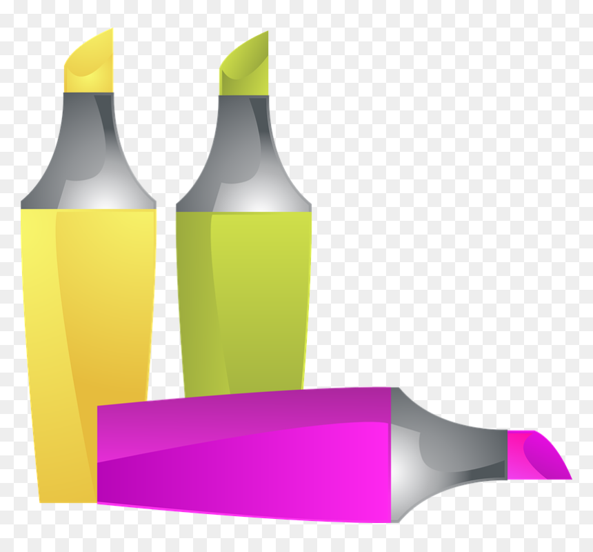 Free Clipart Highlighter, HD Png Download - highlighter mark png