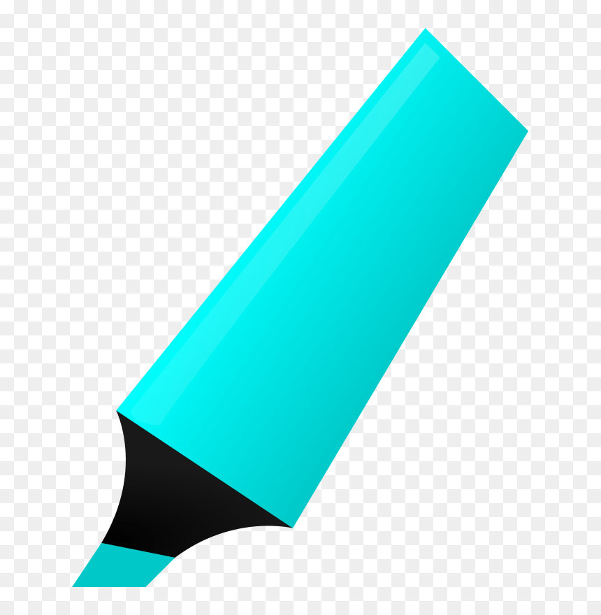Free Clipart - Highlighter Clipart Transparent, HD Png Download - highlighter mark png