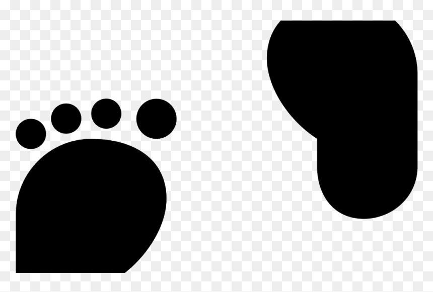 Footprints Child Png Clipart , Png Download - Circle, Transparent Png - black child png