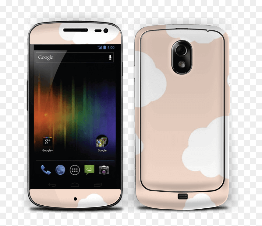 Safe Cloud Peachy Warmth Skin Nexus - Samsung Galaxy Nexus, HD Png Download - fluffy cloud png