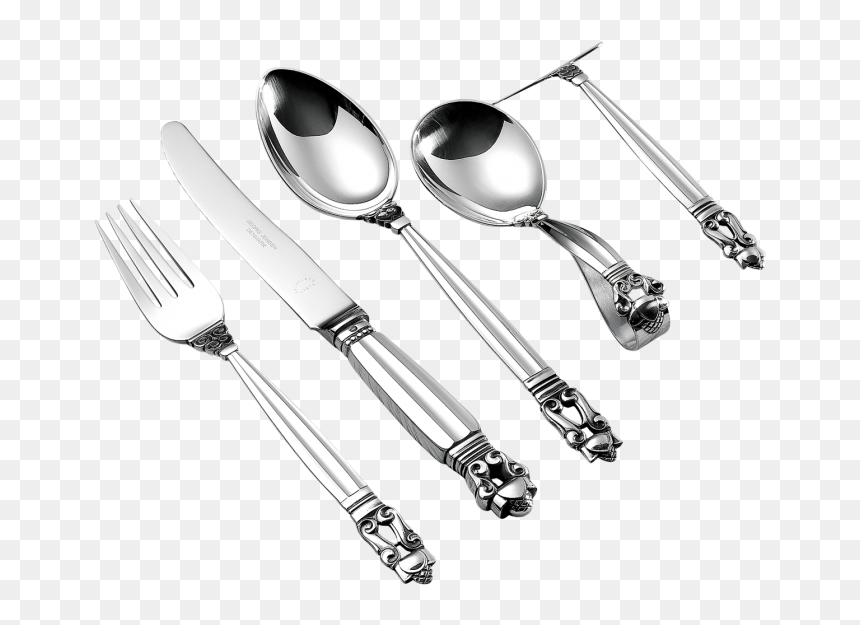 Silver, HD Png Download - dinner fork png