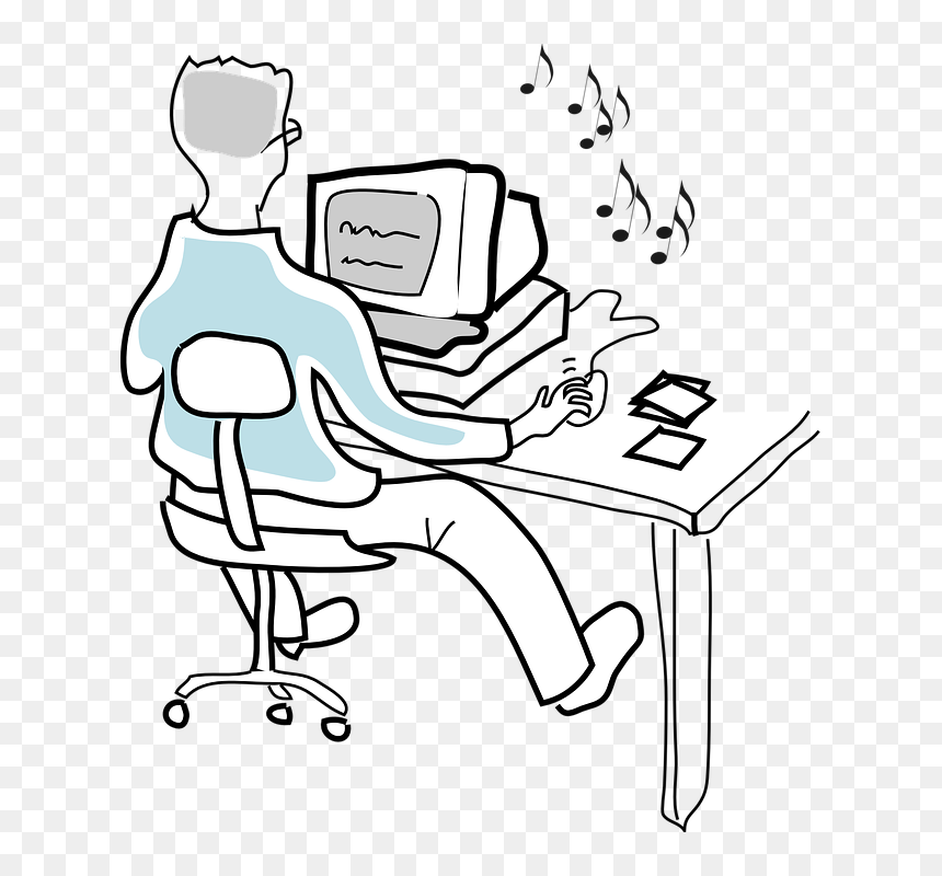 Birthday Card For Computer Guy, HD Png Download - computer user png