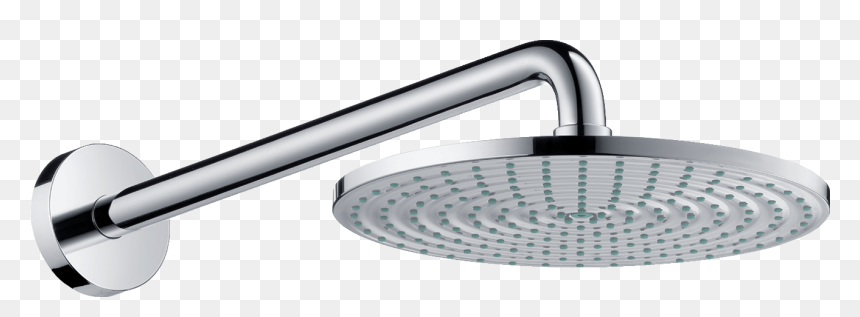 Overhead Shower 240 1jet Ecosmart 9 L/min With Shower - Hg 27474000, HD Png Download - shower water png