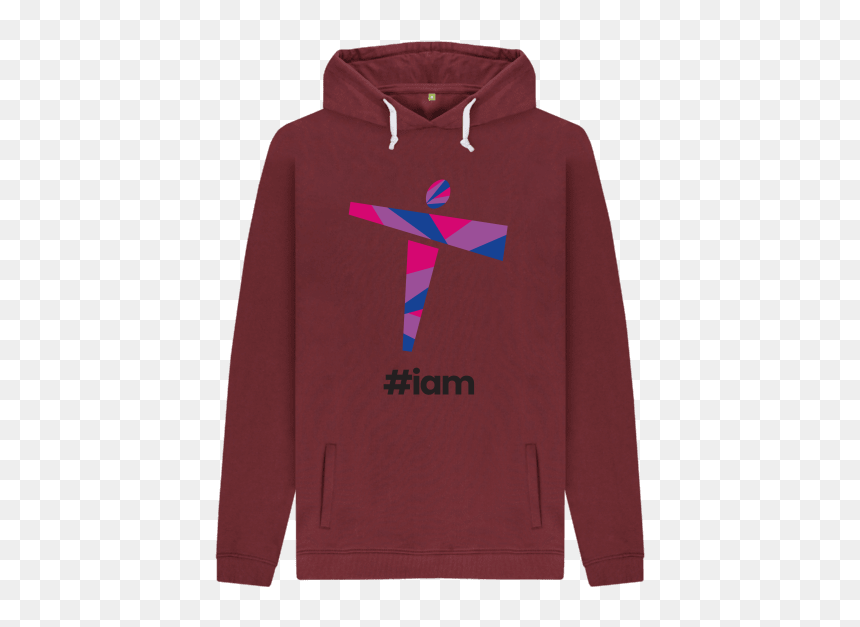 Hoodie, HD Png Download - bisexual flag png