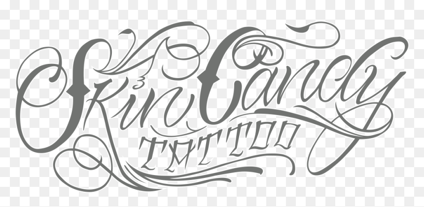 Calligraphy, HD Png Download - lotus tattoo png