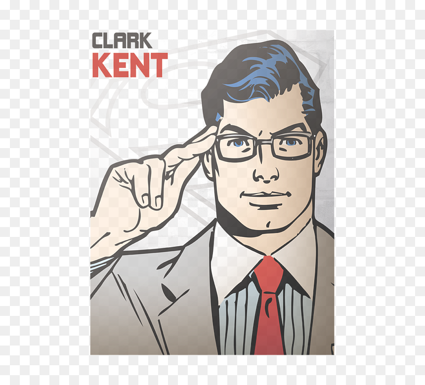 Superman, HD Png Download - clark kent png