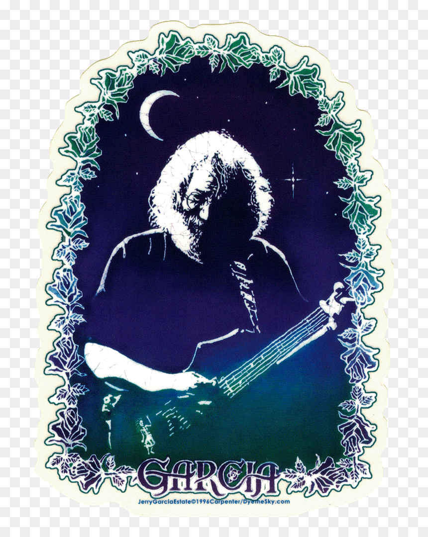 Grateful Dead Jerry Garcia Roses - Jerry Garcia Transparent, HD Png Download - dead roses png