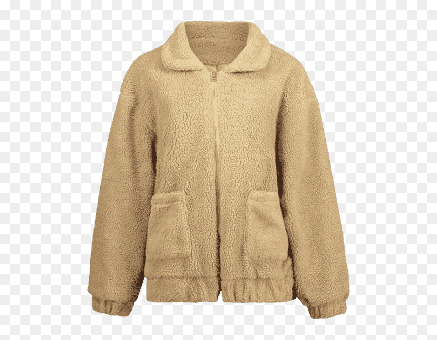 Teddy Bear Jacket Png, Transparent Png - winter coat png