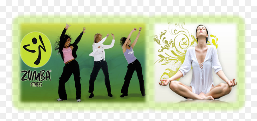 Yoga And Zumba Classes, HD Png Download - zumba dance png