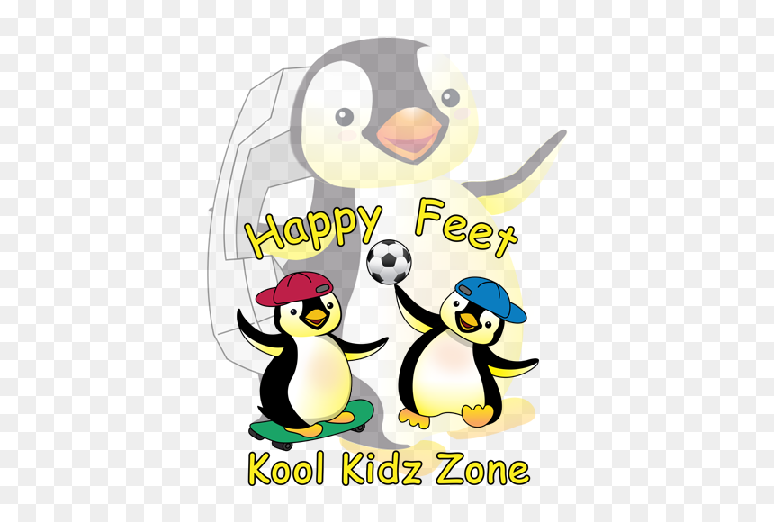 Get In Touch With The Kool Kidz Out Of School Care - Penguin In School, HD Png Download - happy feet png