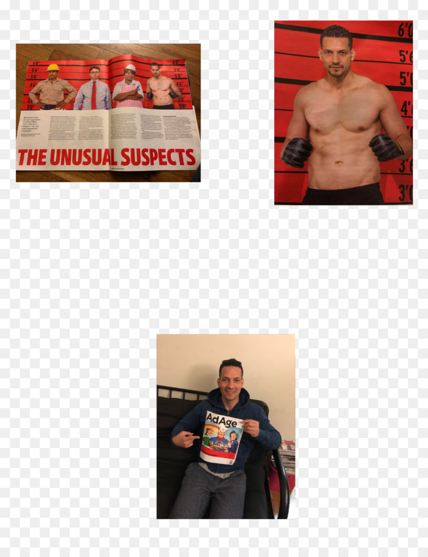 #sagactor #newyork #fitness #model #infomercial #adagemagazine - Barechested, HD Png Download - infomercial png