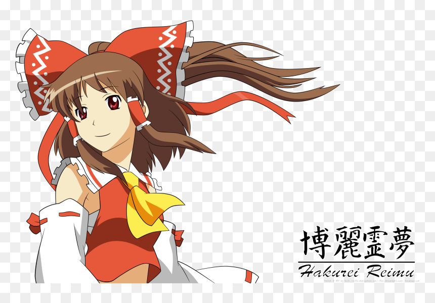 Marisa Kirisame Reimu, HD Png Download - reimu png