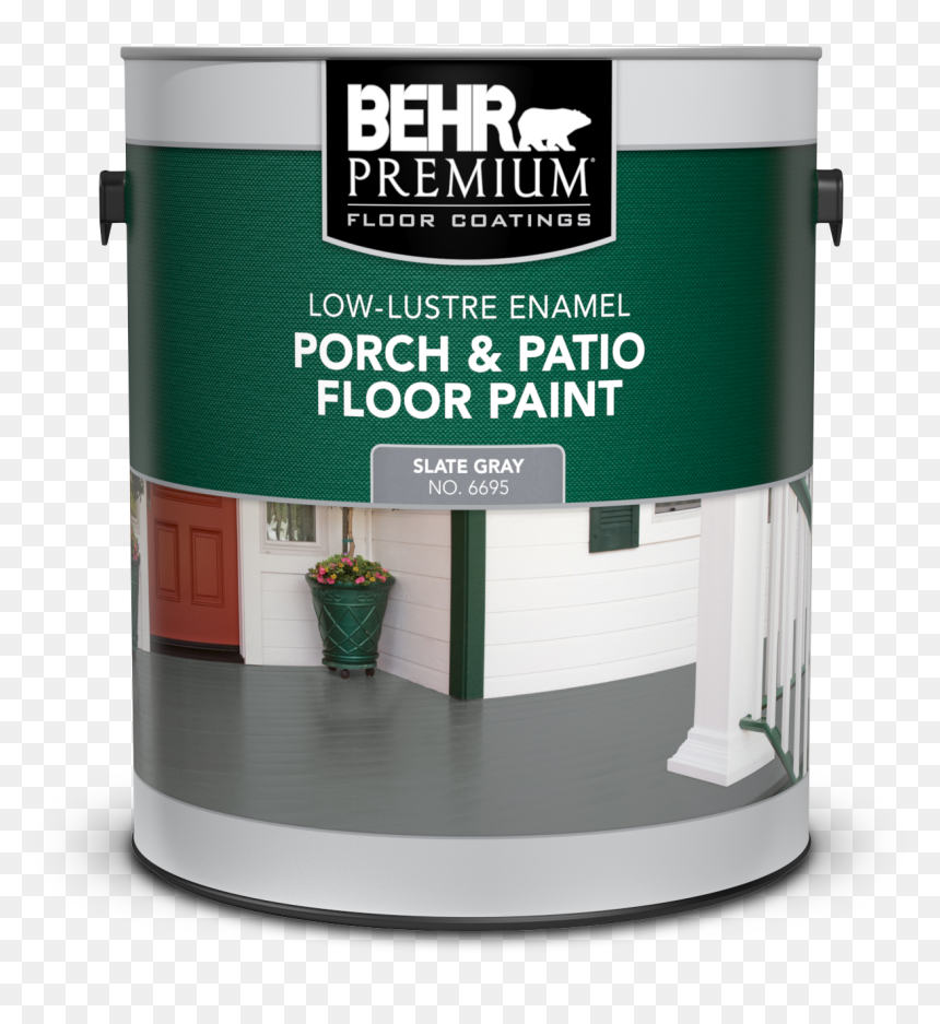 Behr White Concrete Stain, HD Png Download - patio png