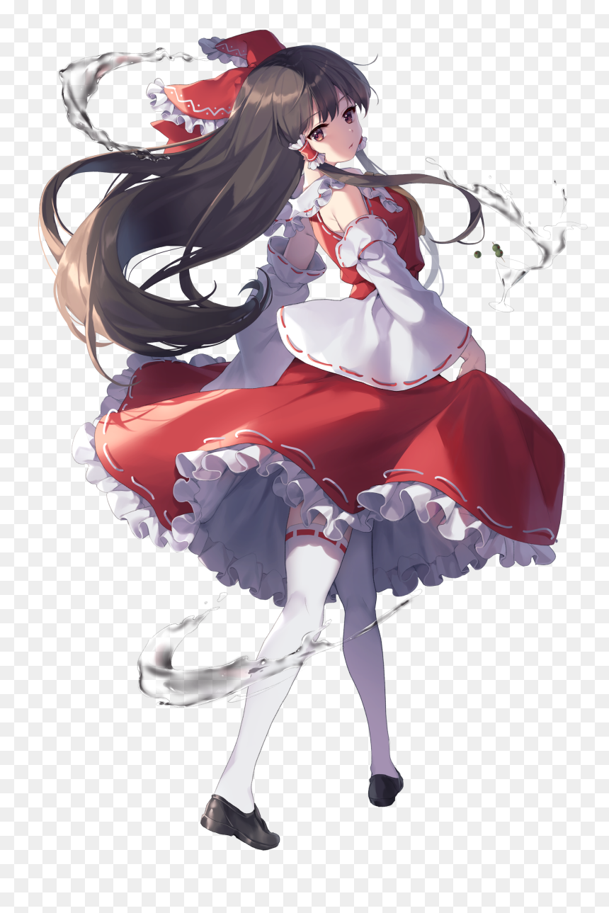 Anime, HD Png Download - reimu png