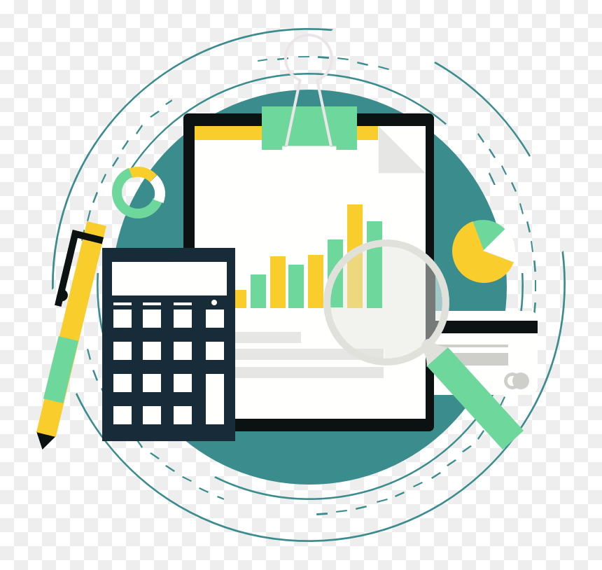 Svg Black And White Download Online Payroll Processing - Growth Gdp, HD Png Download - black calculator png