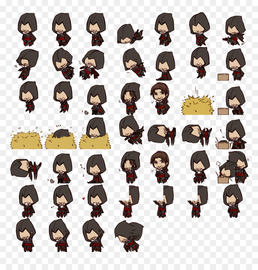 Beatles Shimeji, HD Png Download - assassin's creed ezio png