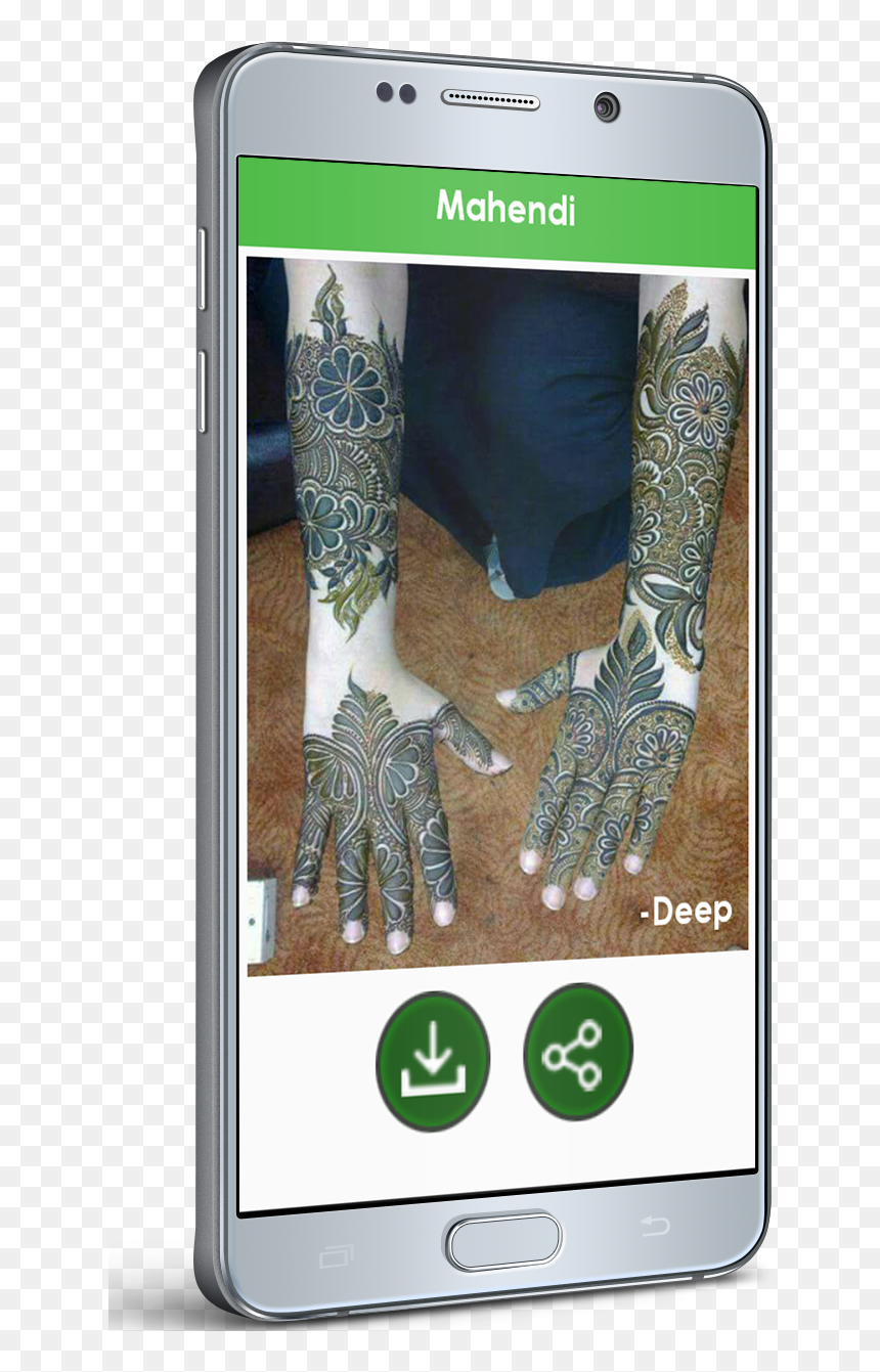 Mehndi, HD Png Download - mehndi design png
