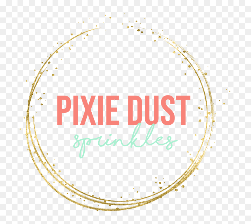 Circle, HD Png Download - gold sprinkles png