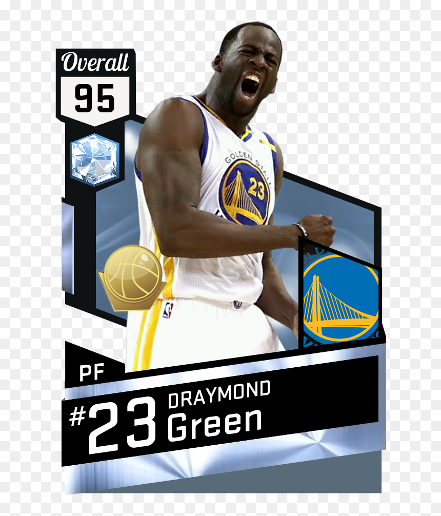 Draymond Green 2k18 Card, HD Png Download - stephen curry face png