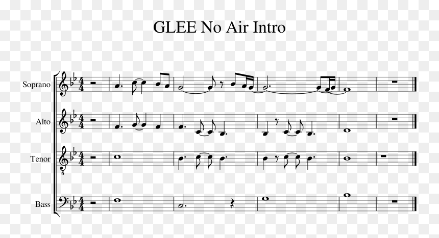 Sheet Music, HD Png Download - glee png