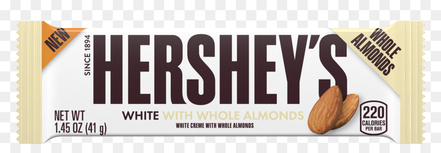 Hersheys White Chocolate Almond Bar, HD Png Download - tootsie pop png