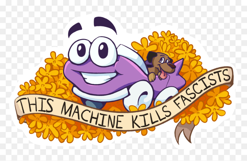 Machine Kills Fascists Putt Putt, HD Png Download - putt putt png