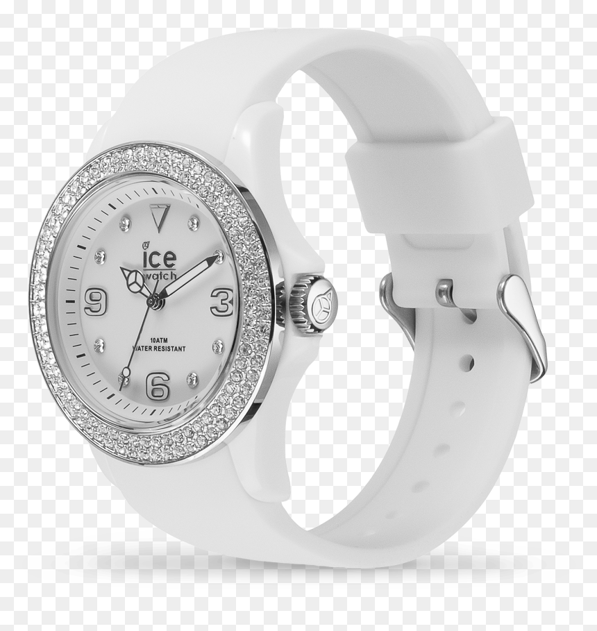 Analog Watch, HD Png Download - silver glitter star png