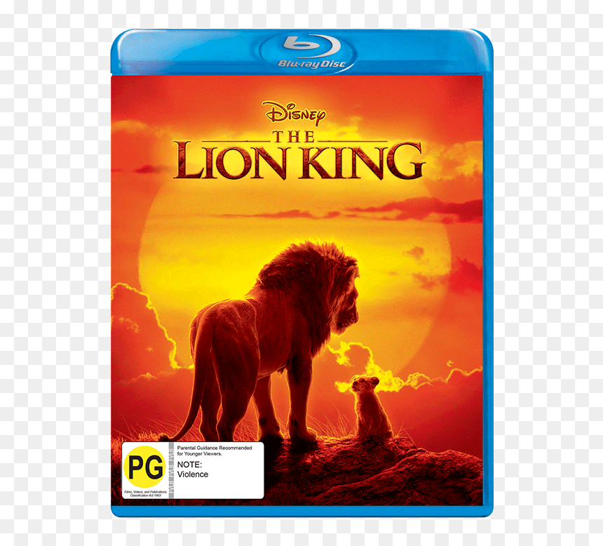 Bd The Lion King - Lion King 2019 Dvd, HD Png Download - royal lion png
