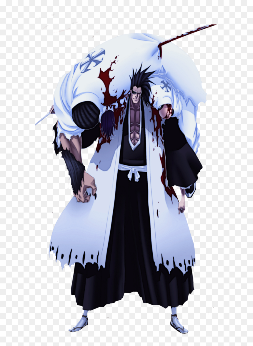 Kenpachi Zaraki, HD Png Download - kenpachi zaraki png