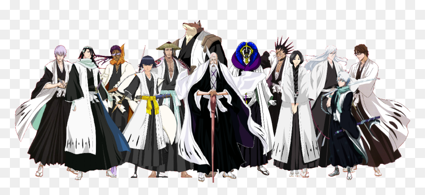 Gotei 13, HD Png Download - kenpachi zaraki png