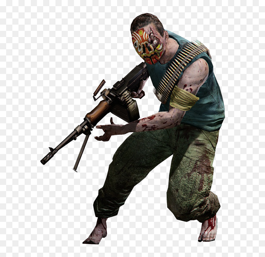 Resident Evil 6 Zombie New, HD Png Download - re4 merchant png