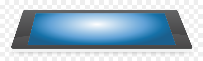 Board Tablet Horizontally Vista Free Photo - Led-backlit Lcd Display, HD Png Download - tablet vector png