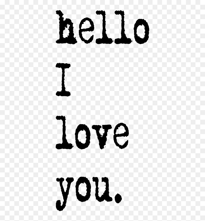 Hello I Love You, HD Png Download - jim morrison png