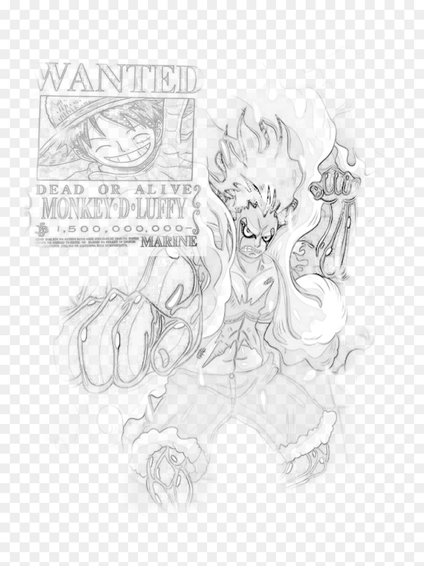 Illustration, HD Png Download - luffy new world png
