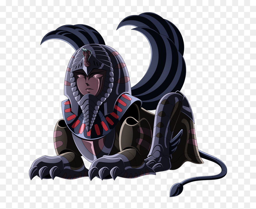 Transparent Sphinx Clipart Black And White - Sphinx Fan Art, HD Png Download - poseidon trident png